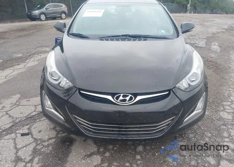 2015 Hyundai Elantra Limited из США, поврежденный, VIN 5NPDH4AE2FH577023